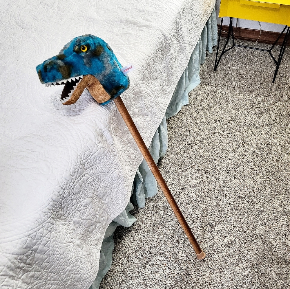 AURORA - Dinosaur Stick Horse Riding Toy